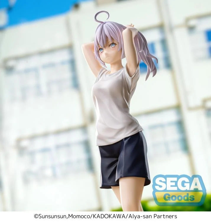 SEGA LUMINASTA FIGURE ALYA (GYM CLOTHES VER.) - ALYA SEGA LUMINASTA FIGURE ALYA (GYM CLOTHES VER.) - ALYA